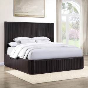 Henry Bed, Espresso Finish - King