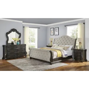 Rhapsody Sleigh 5pc Bedroom Set - Queen