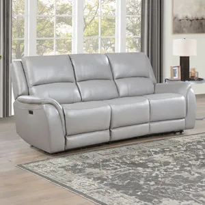 Alexandria Leather Power Reclining Sofa, Living Room Set