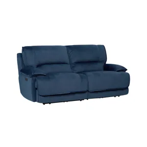 Olsen Indigo Power Reclining Loveseat Sectional