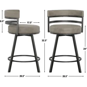 Gene Counter Stool, Set of 2