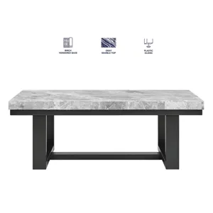 Lucca(Artemis Gray Marble Top Cocktail