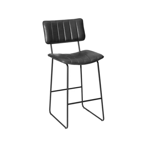 Tribeca 30&Prime; Commercial Grade Bar Stool, Black