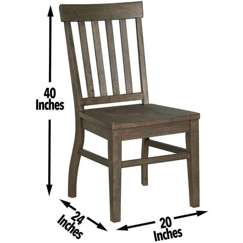 Cayla Side Chair Dark Oak CY400SK by Steve Silver at Northeast