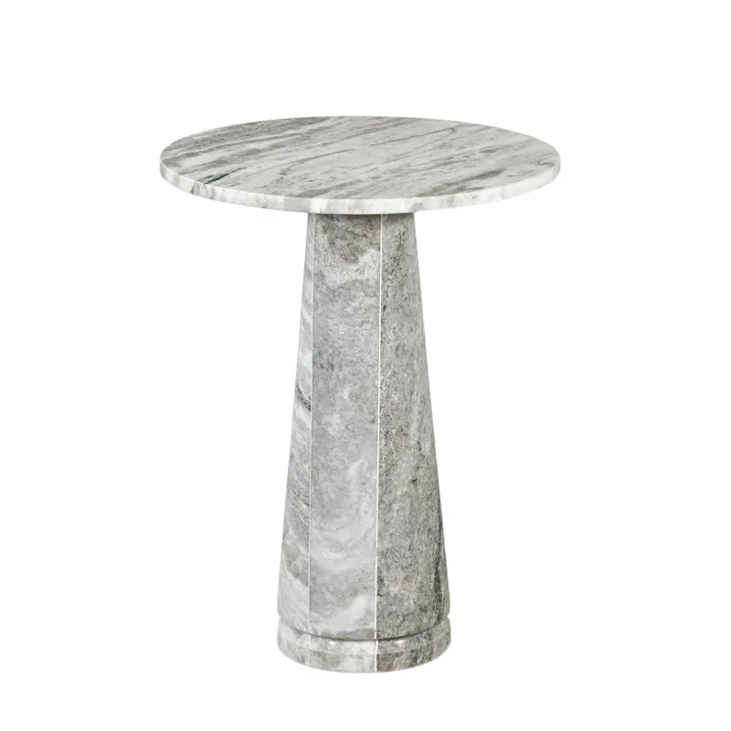 Joni Fantasy Brown Marble End Table