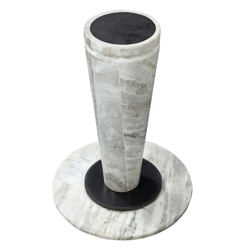 Joni Fantasy Brown Marble End Table