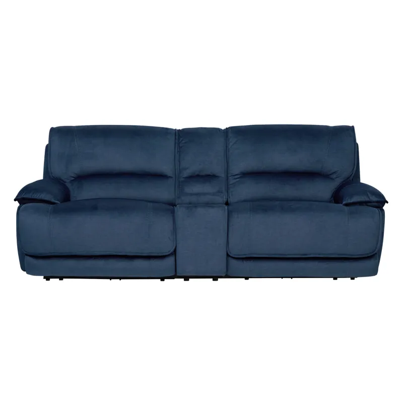 Olsen Indigo Power Reclining Loveseat Sectional