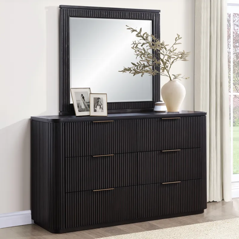 Henry 4-Piece Bedroom, Espresso Finish - Queen