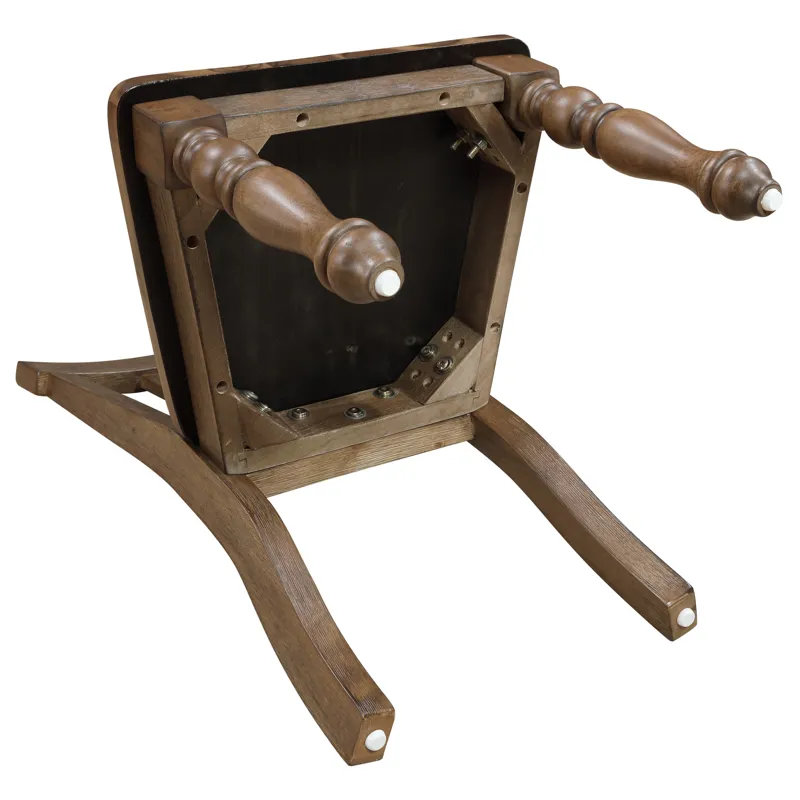 Joanna Kids 5pc Dining Set, Mocha Finish