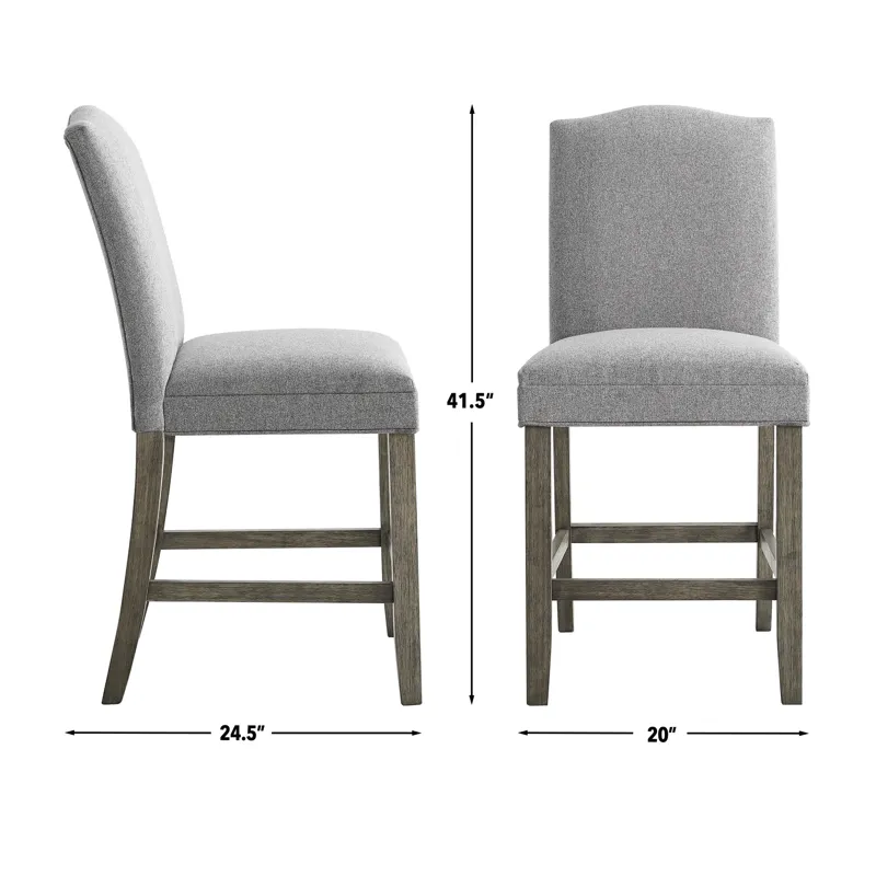 Grayson Counter Chair Gray