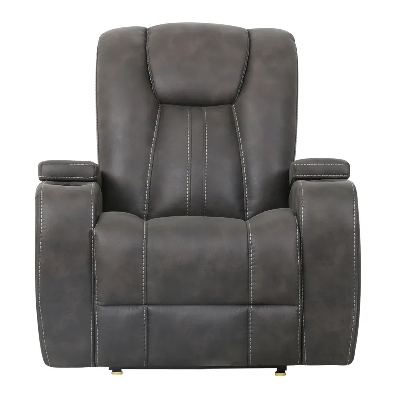 Marlow Charcoal Manual Recliner