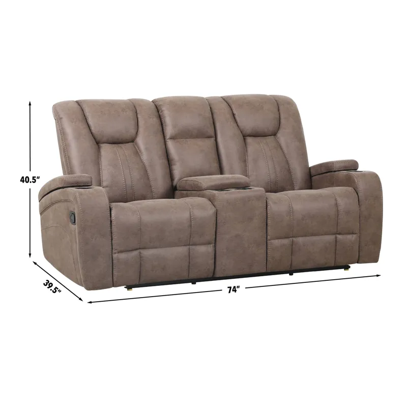 Marlow Sand 3pc Manual Reclining Set