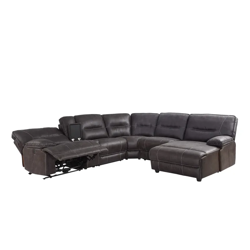 Ogden Armless Sectional Chair, Granite