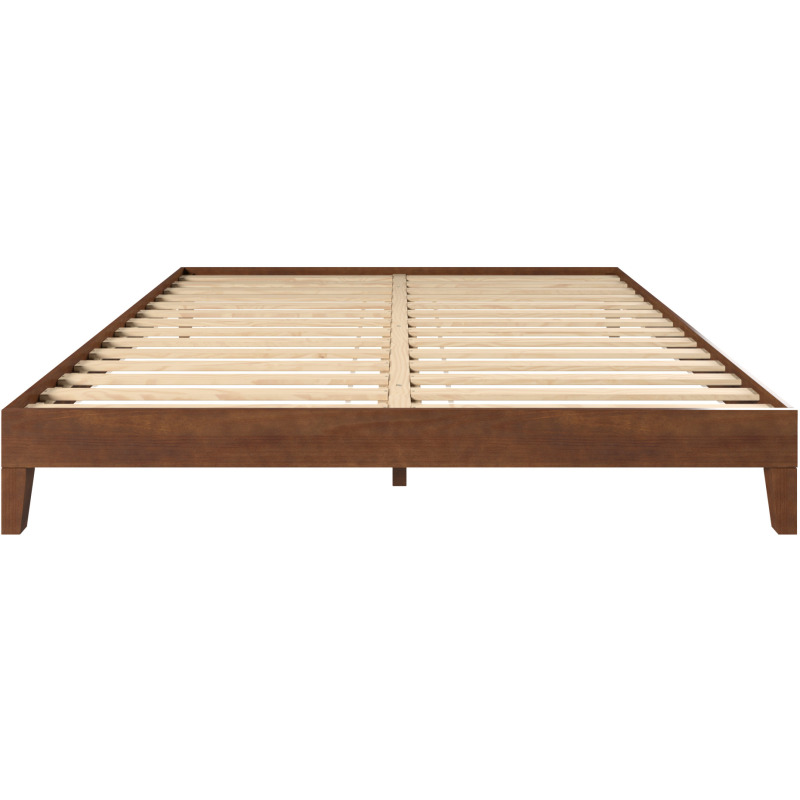 Nix Solid Wood Platform Bed, Natural King NIX900KPBN by Steve Silver