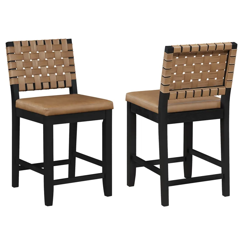 Reid Black Counter Chair