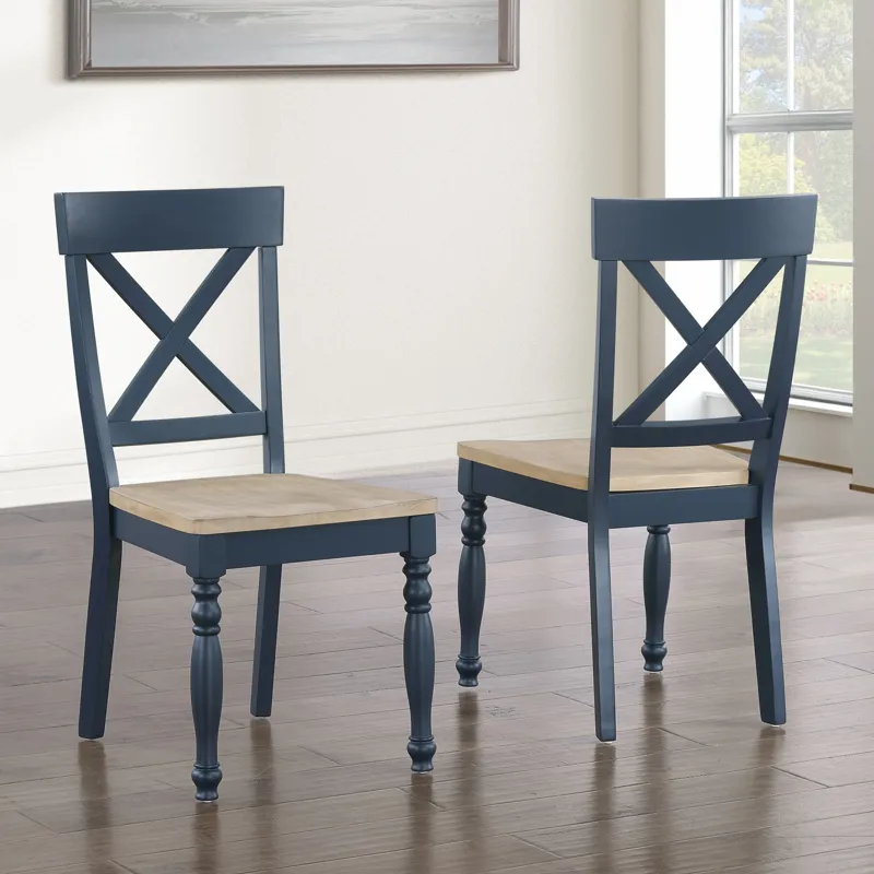 Darcy Blue Side Chair