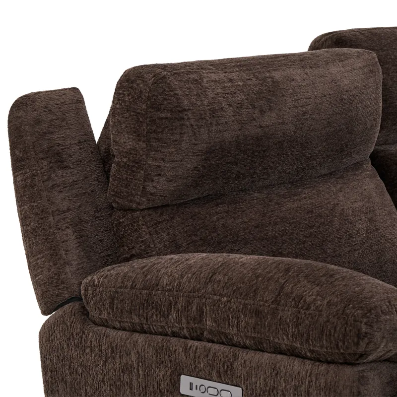 Gatlin Brown Power Reclining Sofa Sectional
