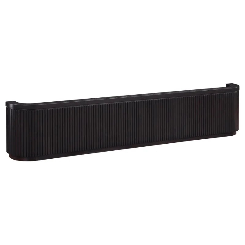Henry Espresso Footboard W Slats - Queen