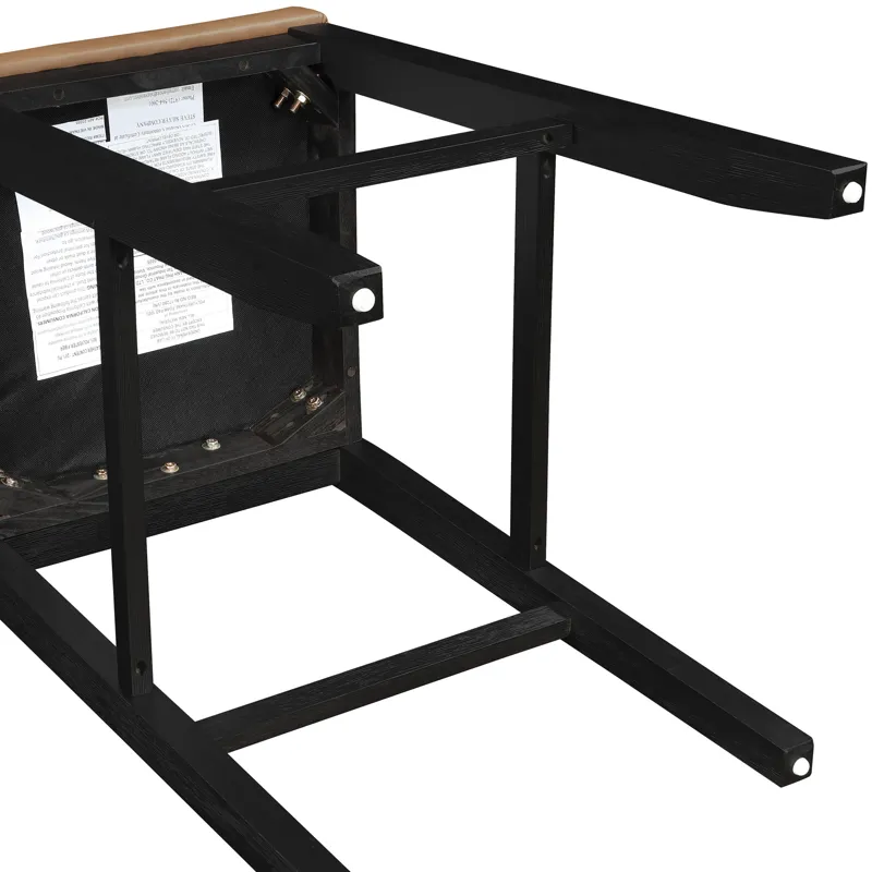 Reid Black Bar Chair