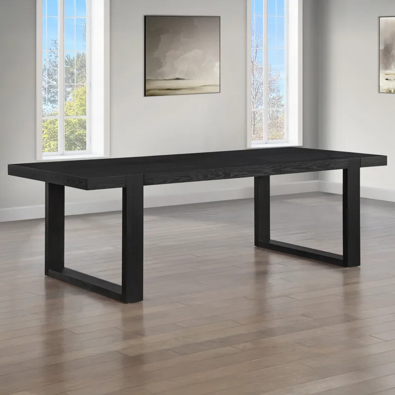 Reid Black 7-Piece Dining Set