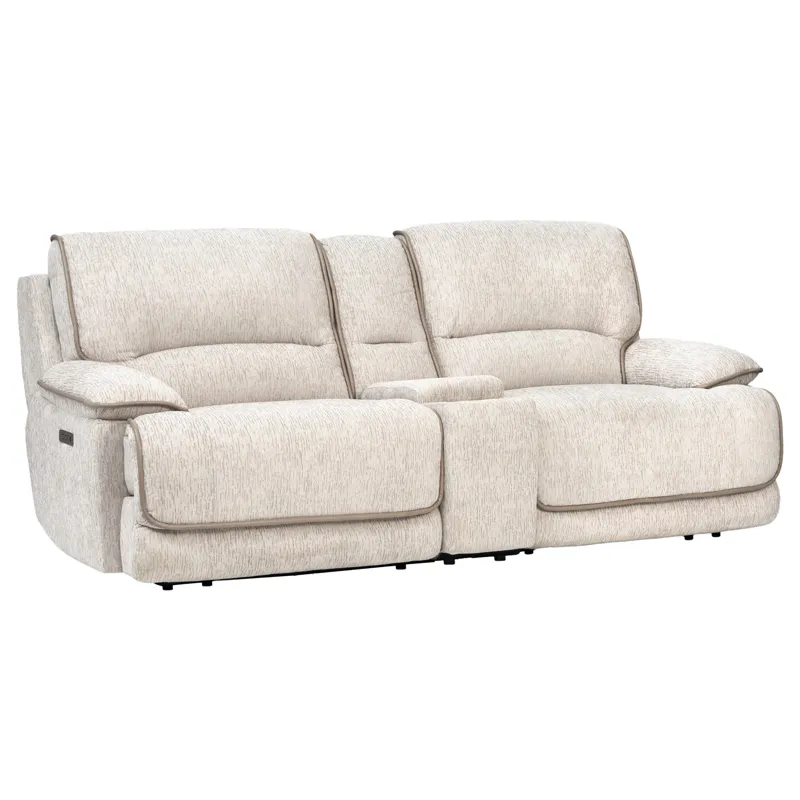 Olsen Dove 3-Piece Power Reclining Sectional