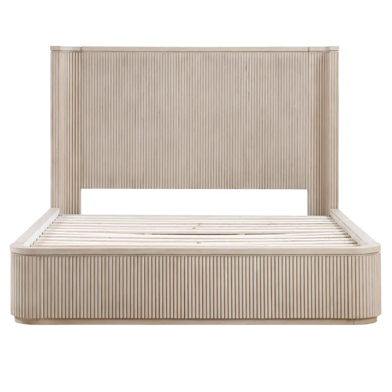 Henry Bed, Tan Finish - King