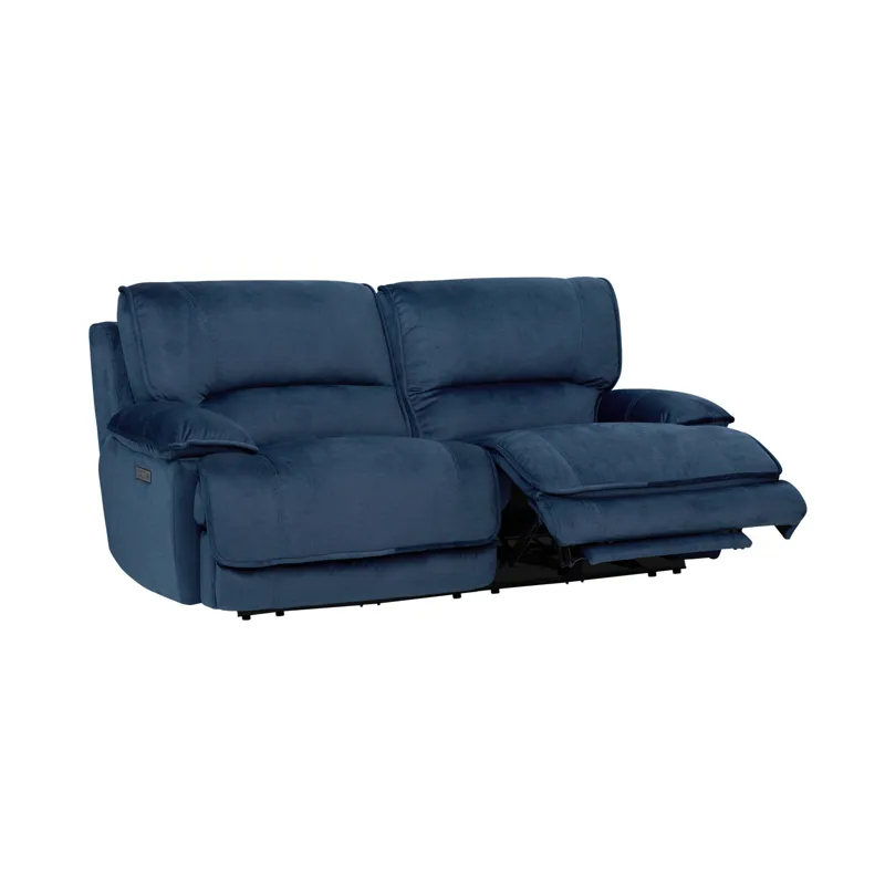 Olsen Indigo Power Reclining Loveseat Sectional