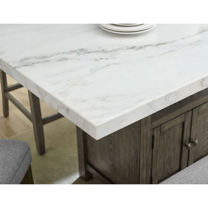 Grayson White Marble Top