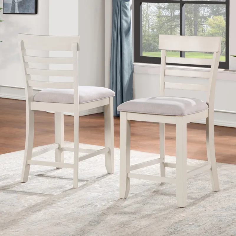 Hyland Brown Counter Stool, Set of 2