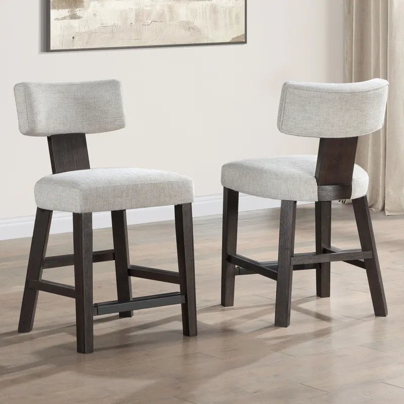 Oakley Black 5pc Counter Dining Set