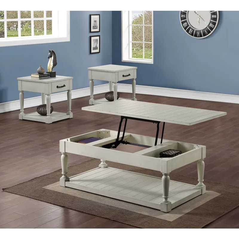 Hemingway 3pc Occasional Table Set