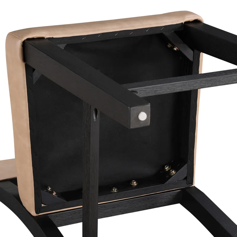 Aubrey Black Counter Chair