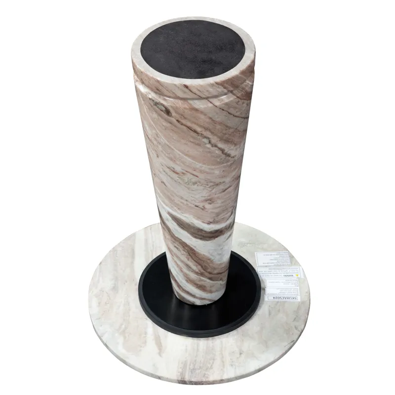 Joni Toronto Brown Marble End Table