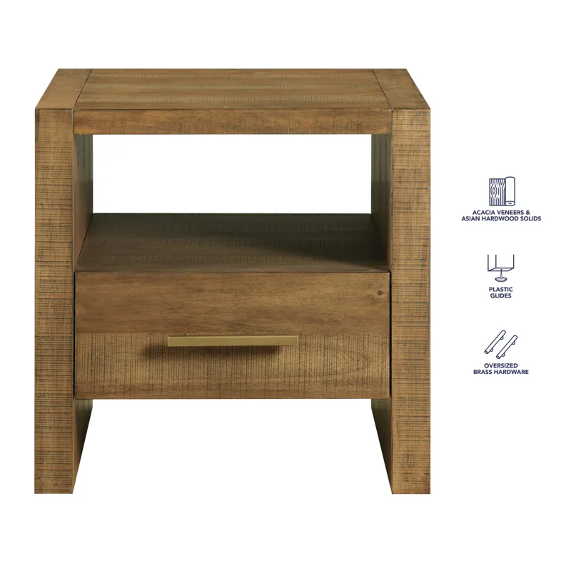 Garland 3-Piece Table Set Wood Top