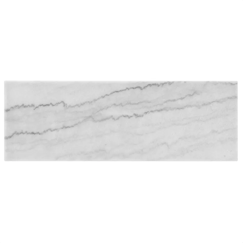Vida White Marble Top Server
