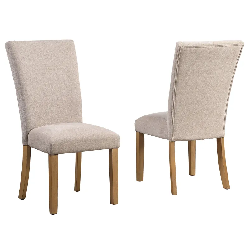Artemis Beige Chenille Side Chair
