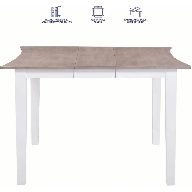 Joplin White Counter Table