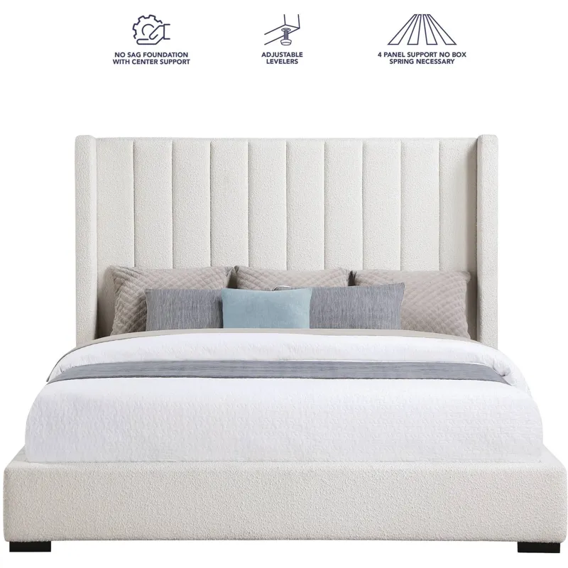 Pearson Cream King Bed