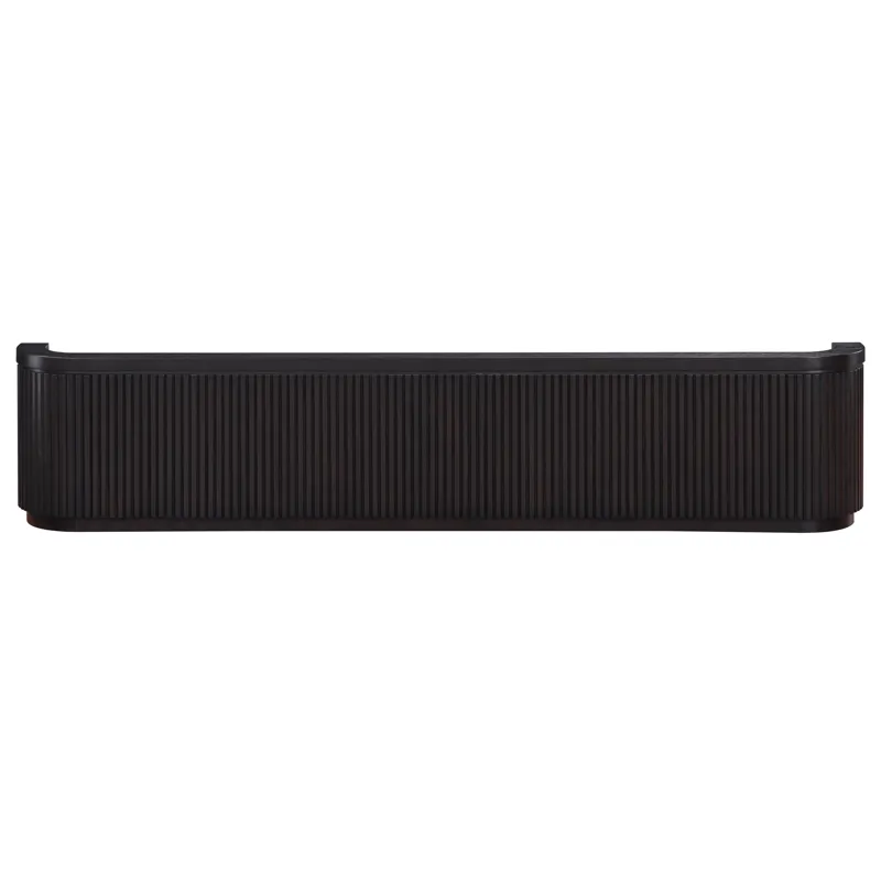 Henry Espresso Footboard W Slats - Queen