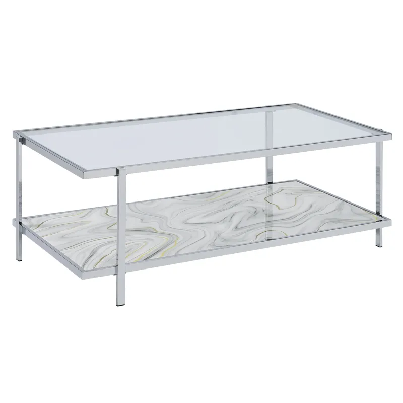 Mika Faux-Stone Coffee Table