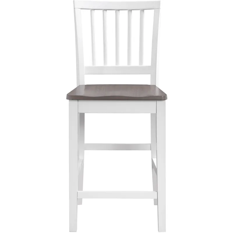 Joplin White Counter Chair