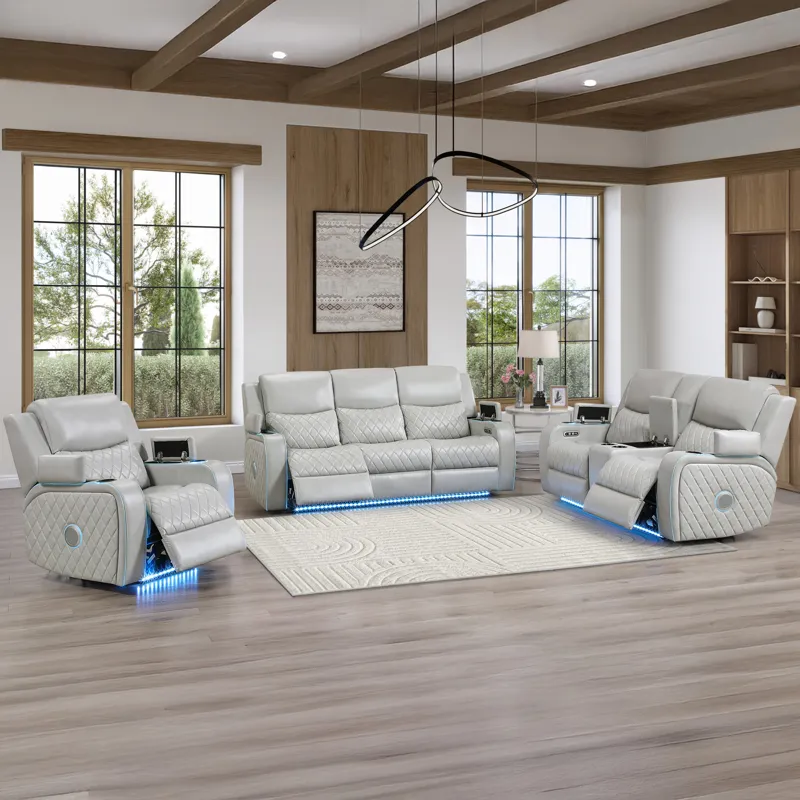 Luna Ice Power 3pcs Living Room Set