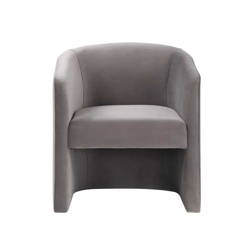 Iris Upholstered Dining/Accent Chair, Fog