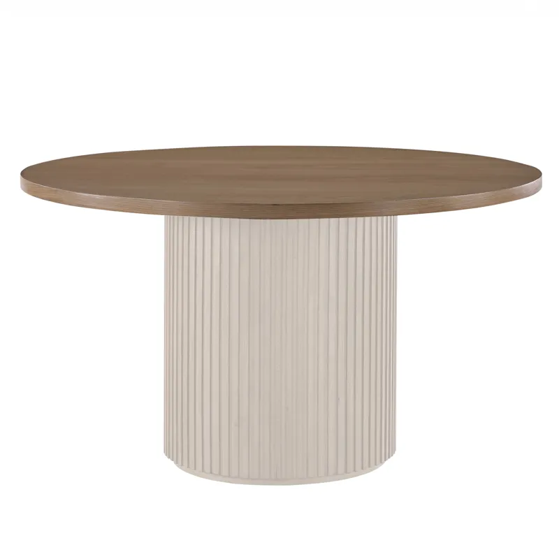 Colvin 52\" Round Dining Table Top, Brown