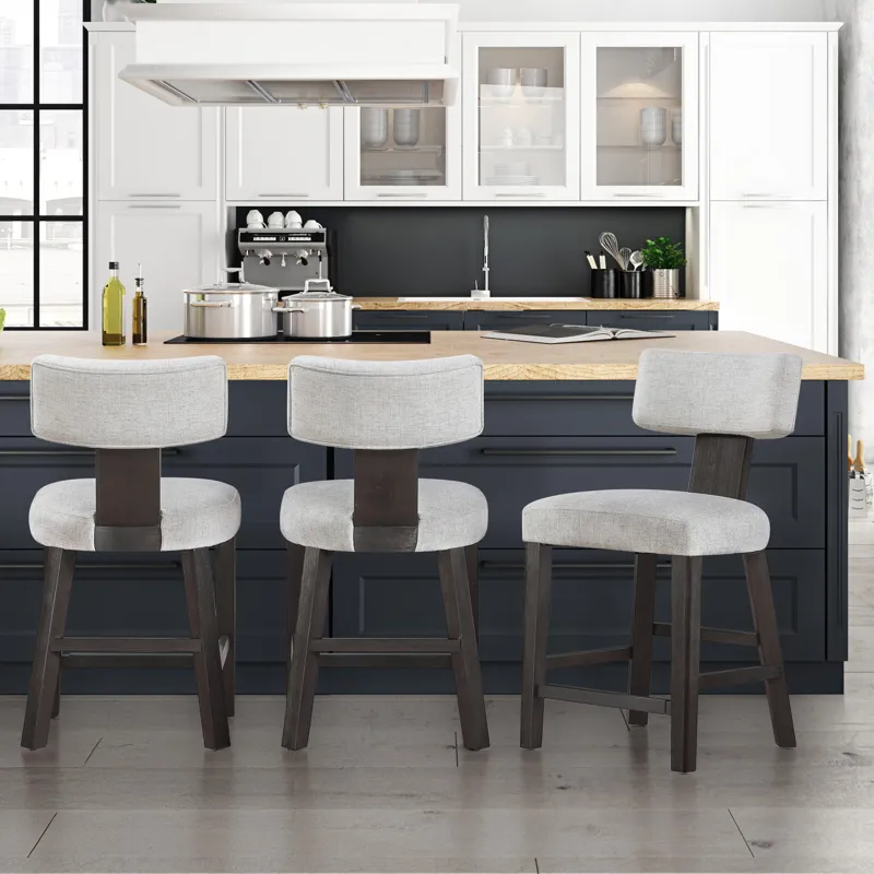 Oakley Black Counter Chair