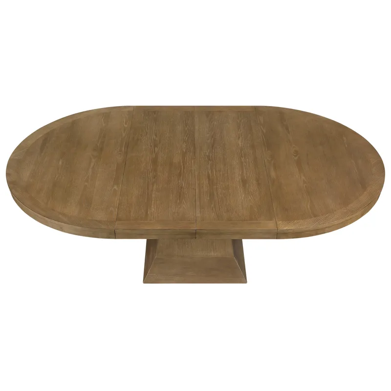 Vaughn Driftwood Dining Table 5pk Set W/