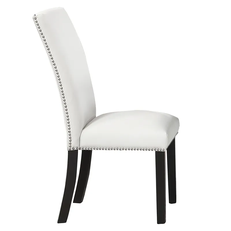 Artemis White Pu Dining Chair