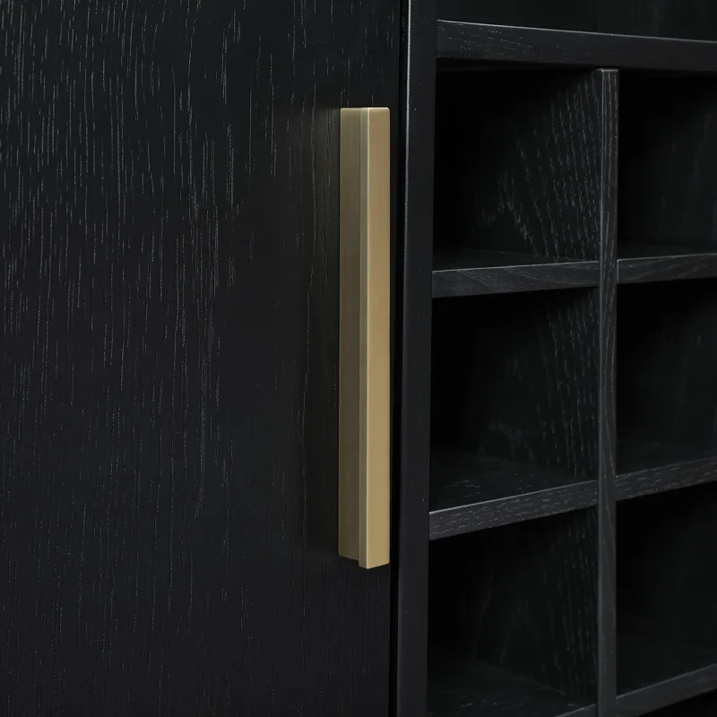 Colvin Black Bar, 68\" X 26\" X 42\"