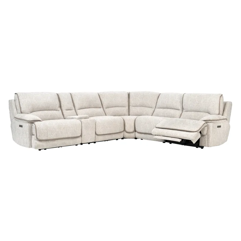 Olsen Dove 6-Piece Power Reclining Sectional