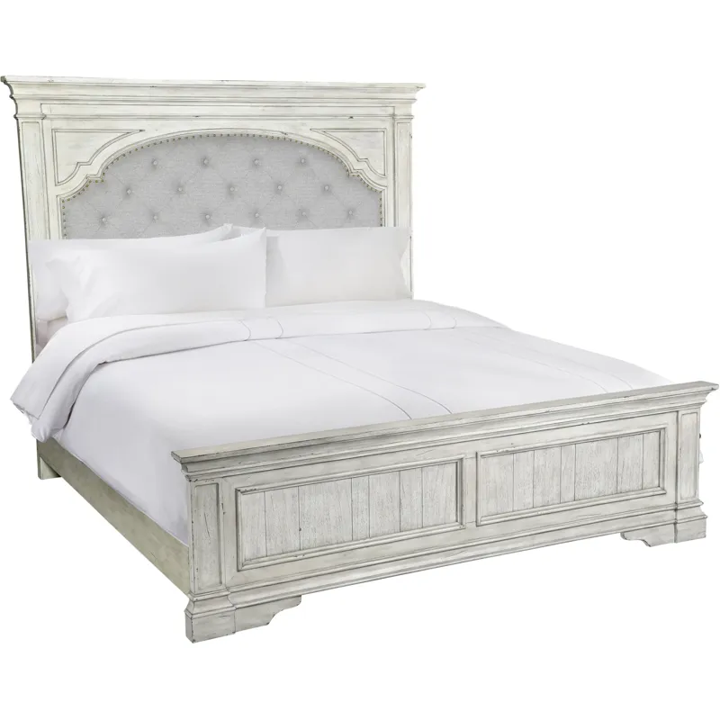 HighlandPark Highland Park White King Bed